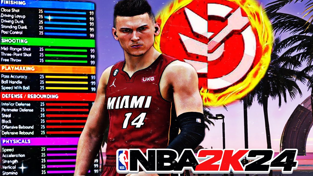 TWOWAY WALKING BUCKET *RARE* BUILD IN NBA 2K24 YouTube