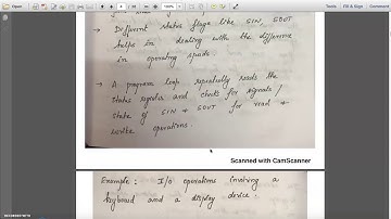 Module 3 (part 1, programmed I/O), COA, KTU Syllabus