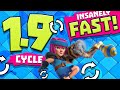 🤩 WOW! FAST 1.9 CYCLE DECK DOMINATES THEM LOL