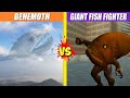 Behemoth vs Giant Fish Fighter (Tim Zizi) | SPORE