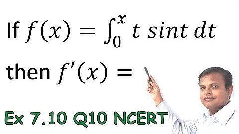 Integrals Exercise 7.10 Q10 NCERT Class XII | IIT JEE
