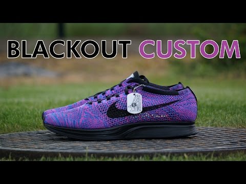 flyknit racer custom