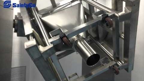 SaintyCo HZD Pharma IBC bin blender