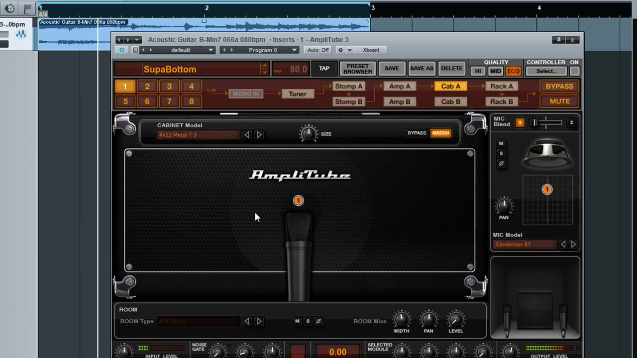 start using amplitube 3