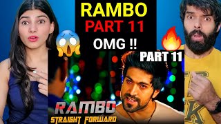 Rambo Straight Forward PART 11 - Hindi Dubbed Movie in Parts Yash, Radhika Pandit | Reaction !!