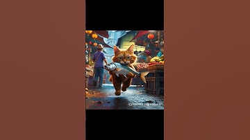 cute cat in market AI Youtube Automation  #shorts || Short Clips.lk || Not Expected😳🔥☠️ #ai