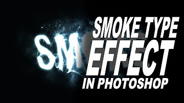 PHOTOSHOP: Smoke Text (Type) Effect - TIGERFISH TUTORIALS - Cord Elsner