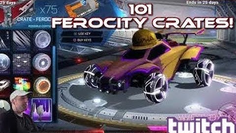 OPENING 101 FEROCITY CRATES *DOUBLE PAINTED WEEKEND*