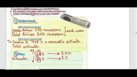 Chapter 3 Lesson 8 Problem Solving Investigation