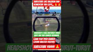 game play freefire push ranked grand Master #freefire #freefireshorts #fypyoutube #fyp #sortvideo