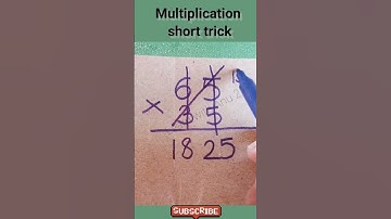 Fast Multiplication Tricks #Interesting Maths Trick #Maths Tricks #Math #shorts