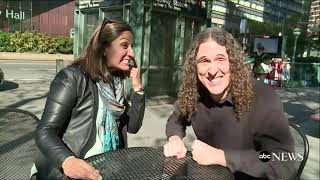 Weird Al Yankovic ABC News Interview with Amna Nawaz - Oct 10, 2016 @dysequilibrium