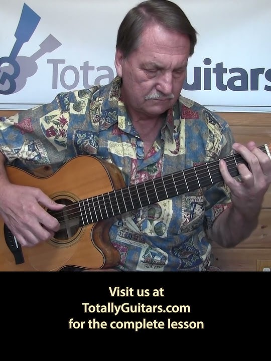 Learn To Play Auld Lang Syne – Solo Guitar Arrangement – Acoustic Lesson Preview from TotallyGuitars