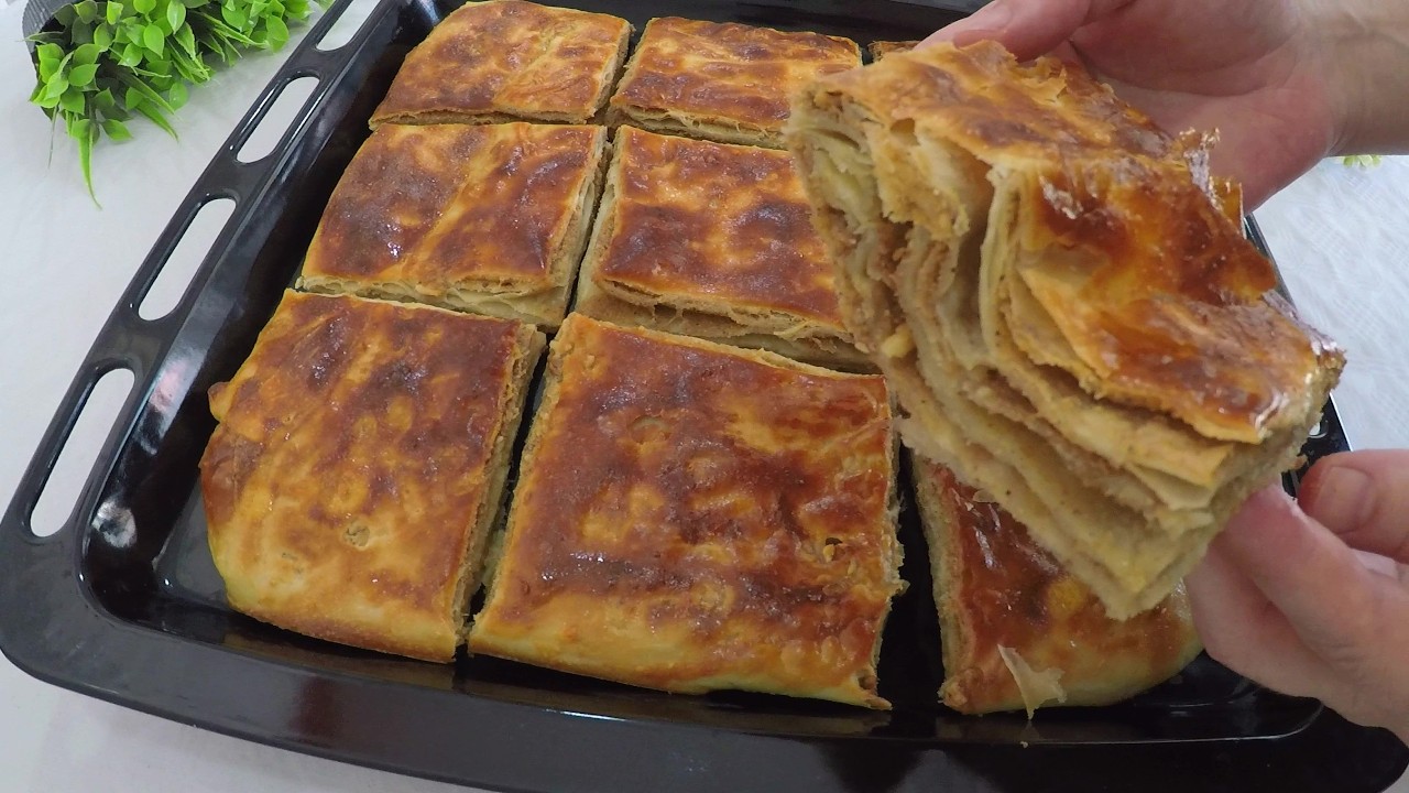 NE KADAR KOLAYMIŞ❗ YILLARCA BOŞUNA UĞRAŞMIŞIZ❗YEPYENİ YÖNTEM❗ PUL PUL DÖKÜLEN ÇÖREK TARİFİ