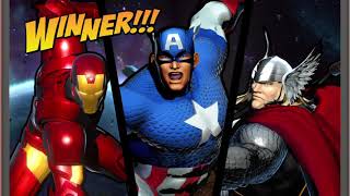 ULTIMATE MARVEL VS. CAPCOM 3 Captain America, Iron Man, and Thor