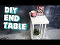 How to build an end table  diy furniture  home dcor ideas