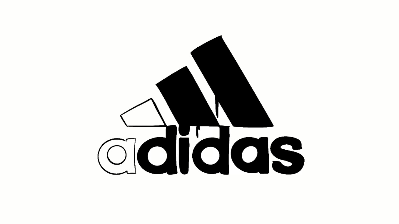 adidas logo graffiti