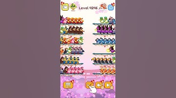 Bird Sort Color Level 4246 #games #gaming #gameplay