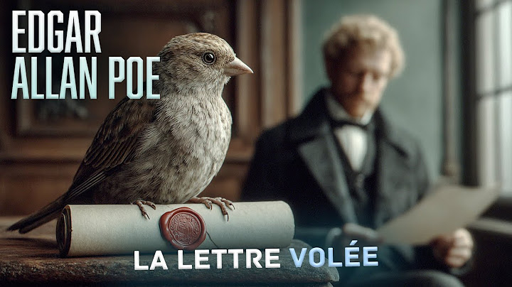 Edgar Allan Poe – La Lettre volée | Livre AUDIO | L’Heure du Crime