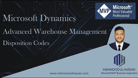 Disposition Codes in D365 | Advanced Warehouse Management Explained