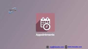 Schedule Appointments - Odoo