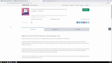 Introduction to CloudGuard on Oracle Cloud Infrastructure: Peace of Mind as You Migrate to the Cloud