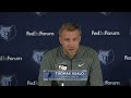 Tuomas Iisalo Press Conference | Grizzlies vs. Clippers