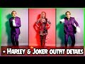 THE JOKER DOES MY VOICEOVER + Harley & Joker Cosplay Outfit Details