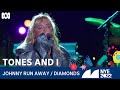 Tones and i  johnny run away and diamonds  sydney new years eve 2022  abc tv  iview