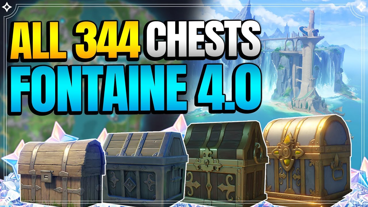 ALL Chest Locations in Fontaine 4.0 | In Depth Follow Along