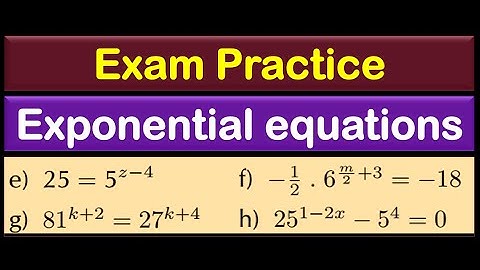 How to Solve Exponential Equations Step-by-Step | Math Made Easy | Solve e to h