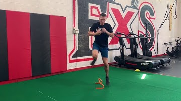 Continuous Medial/Lateral Hurdle Hops