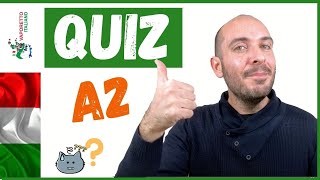 SUPER QUIZ IN ITALIAN - Level A2 | Let's play together and test your Italian!