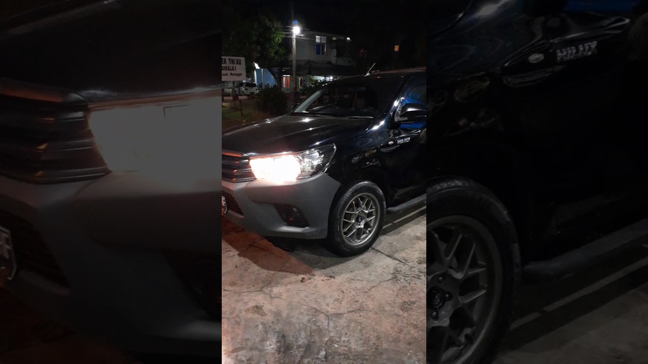 MOBIL TOYOTA HILUX DIPASANG VELG R18 HASIL MENAKJUB KAN 😲😲😲 - YouTube