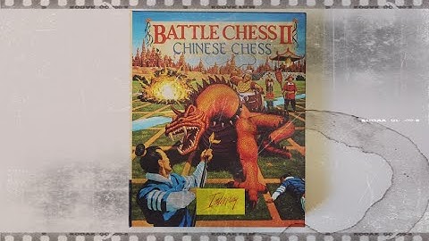 Battle Chess II - Original Commodore Amiga Game - Unboxing
