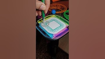 671SD. Geweldig Spirograph-patroon #spirograph