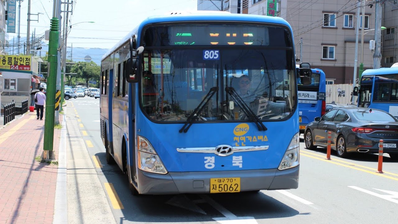 805 반야월역~웃는얼굴아트센터 (7/6)