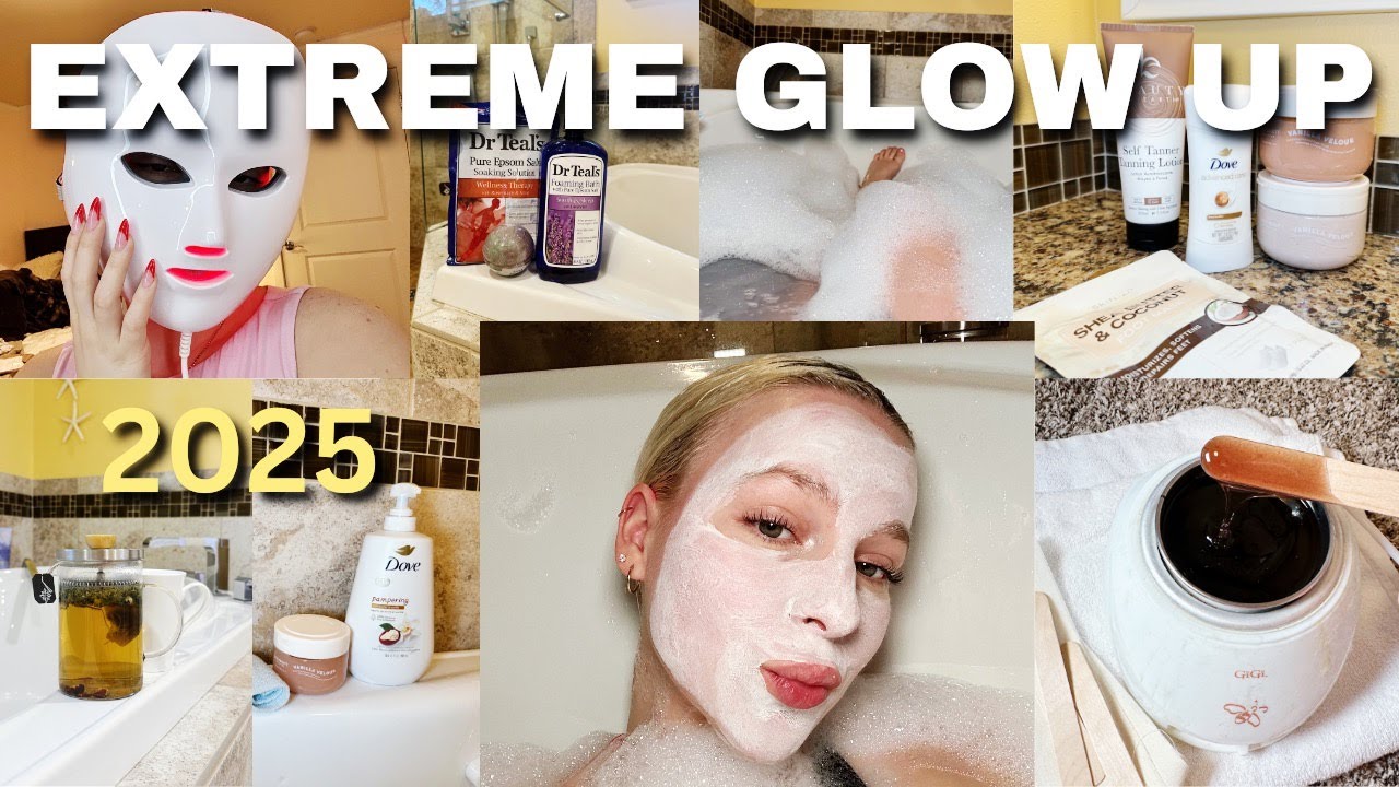 HOW TO GLOW UP IN 24 HOURS FOR 2025 💞✨