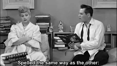 I love Lucy  english Pronunciation