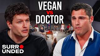 ER Doctor Clashes With Vegan Over Animal Suffering | Surrounded