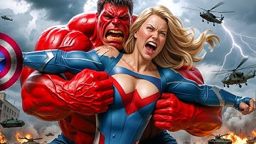 RED HULK vs SHE-HULK EPIC BATTLE! However, THOR
