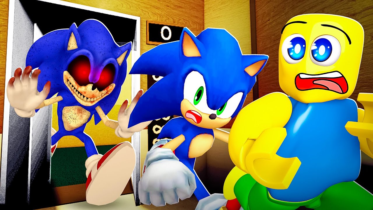 Can SONIC Escape The SONIC.EXE ELEVATOR 2?