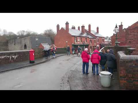 Walking Into The Village At The Black Country Living Museum