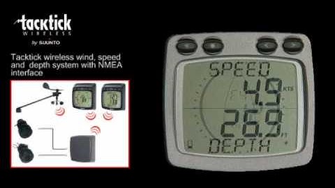 Tacktick Wireless Wind, Speed and Depth System with NMEA (T104)