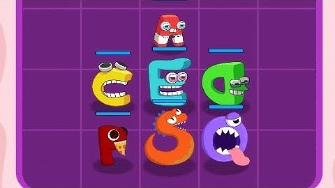 Level 1to Max Level in Merge Alphabet Lore Part 1