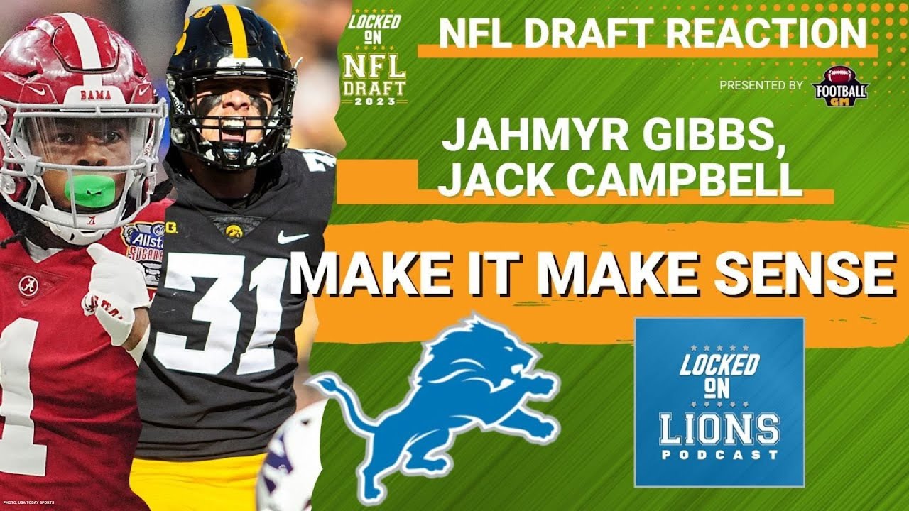 Detroit Lions select Jack Campbell in first round of 2023 NFL Draft - On3