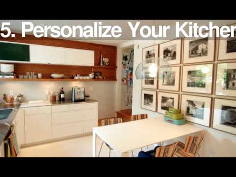 Video: 5 Easy Kitchen Decorating Ideer: Wall Decor