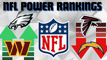 NFL Power Rankings 1-32 (post draft)