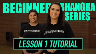 LESSON 1  BEGINNER BHANGRA SERIES | Fundamentals & Bhangra Footwork | BFUNK Dance Tutorials