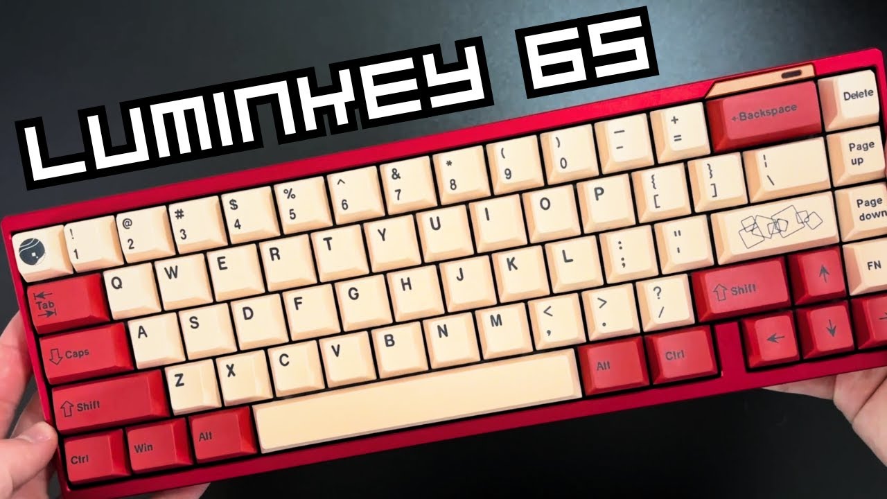 Luminkey 65% Keyboard Review - Hot swappable AMAZING Design - YouTube